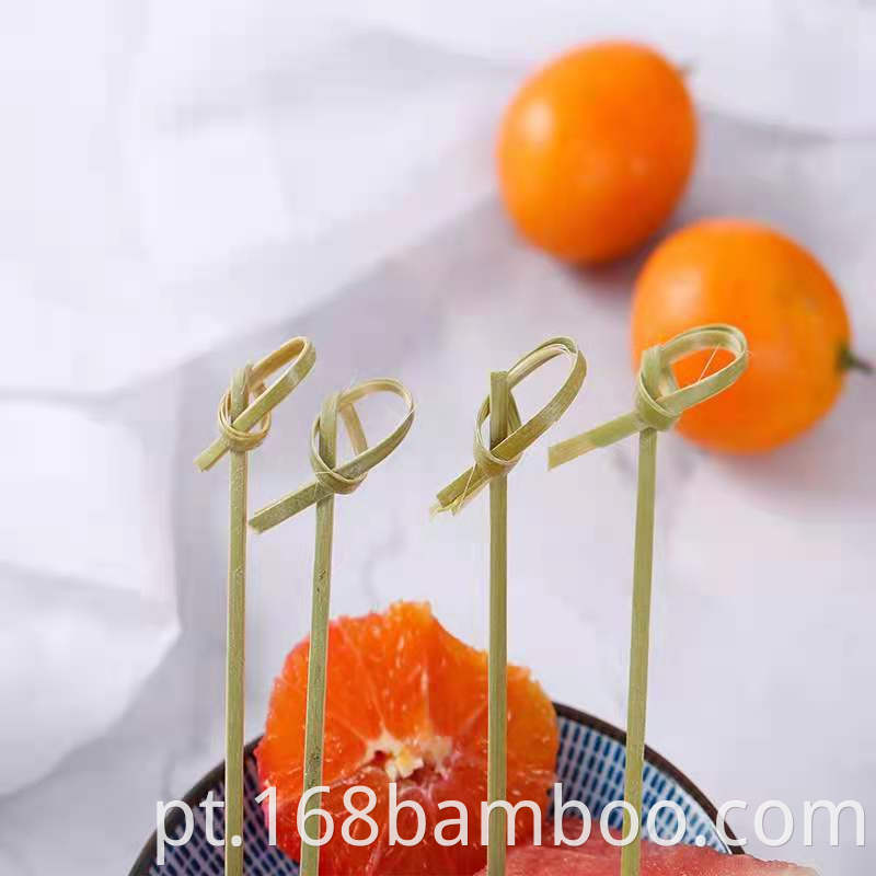 Bamboo fruit picks